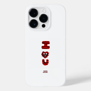 I Fuzzy U Apple iPhone 14 Pro Fodral