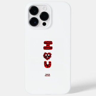 I Fuzzy U Apple iPhone 14 Pro Max Fodral