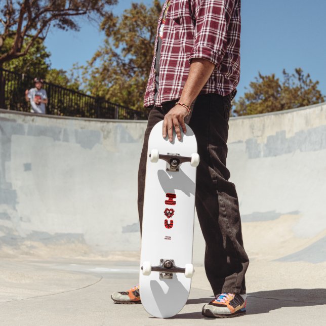 I Fuzzy U Skateboard (Utomhus 2)