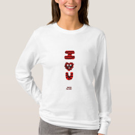I Fuzzy U Women's Långärmad Shirt T Shirt