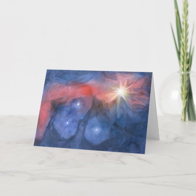 I Galaxy Far, Far Away Notecard Kort (Framsida)