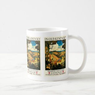 I gamla Kentucky Kaffemugg