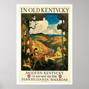 I gammala Kentucky Poster
