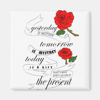 I går är historien i morgon mystisk magnet