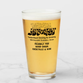 I går Dining and Drinking, Evanston, IL Glaskopp