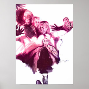 I går kväll i Soho Poster