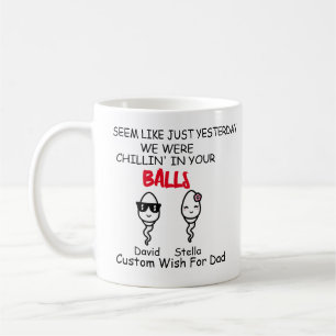 I går kylade vi i er Boll på pappa-slam Kaffemugg