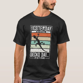 I går var det nationaldag i Gecko T Shirt