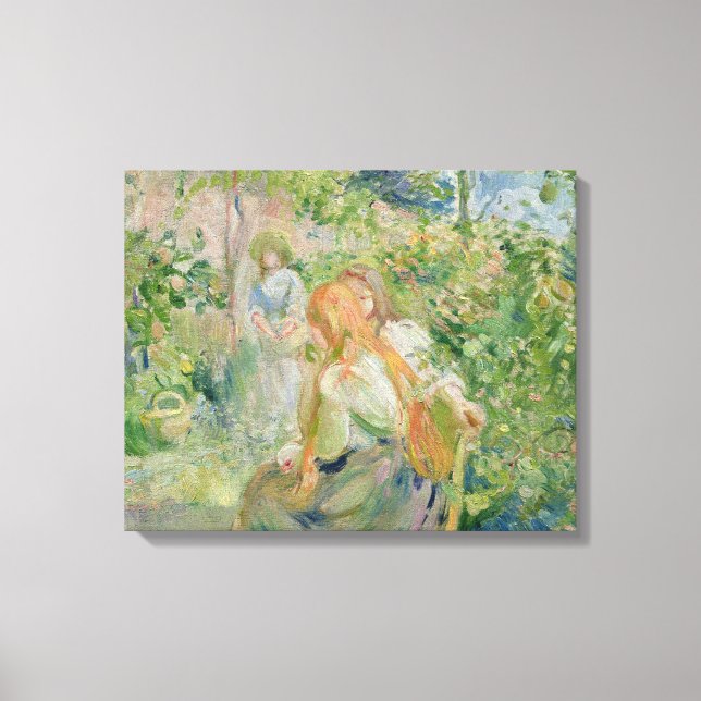 I Garden at Roche-Plate, 1894 Canvastryck (Framsida)