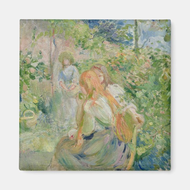 I Garden at Roche-Plate, 1894 Magnet (Framsidan)