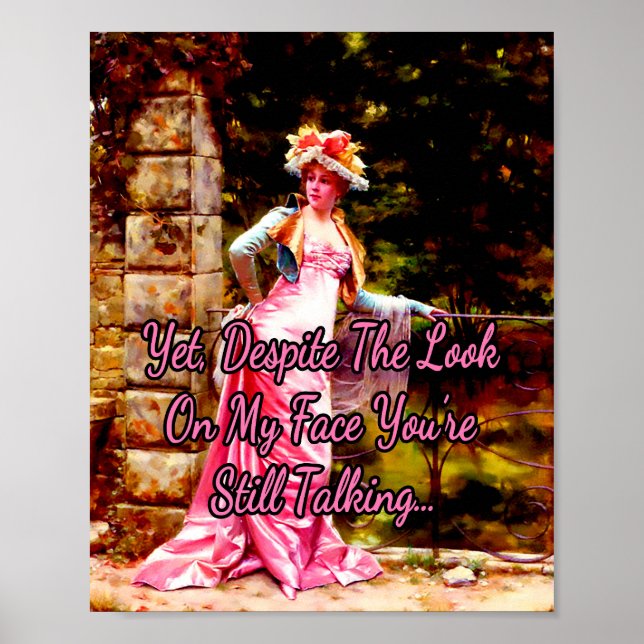 I Garden av Frederic Soulacroix Poster (Framsidan)