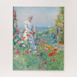 I Garden av Frederick Childe Hassam Pussel