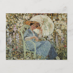 I Garden av Frederick Frieseke Vykort