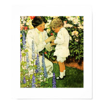 "I Garden" av Jessie Willcox Smith Poster