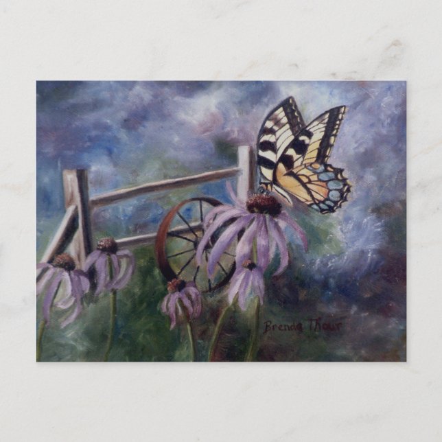 I Garden Butterfly-vykortet Vykort (Framsida)