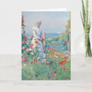 I Garden Childe Hassam Kort