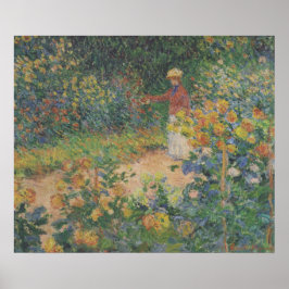 I Garden - Claude Monet - c1895 Poster