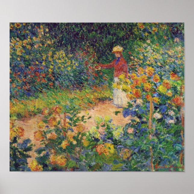 I Garden, Monet Poster (Framsidan)