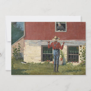 I Garden (Rustic Courtship) Winslow Homer