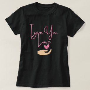I ge du Kärlek (rosa) T Shirt