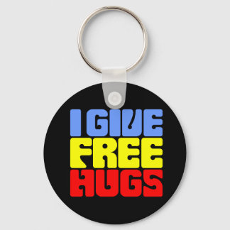 I Ge Free Hugs Nyckelring