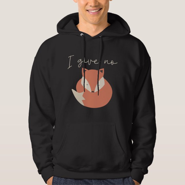 I Ge No Fox Hoodie (Framsida)