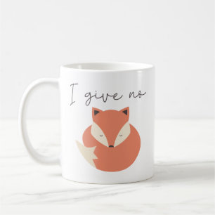 I Ge No Fox Kaffemugg