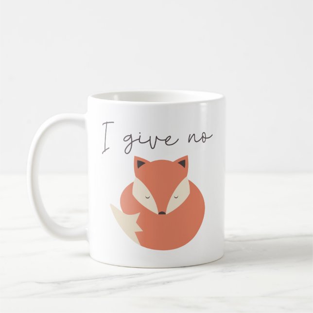 I Ge No Fox Kaffemugg (Vänster)