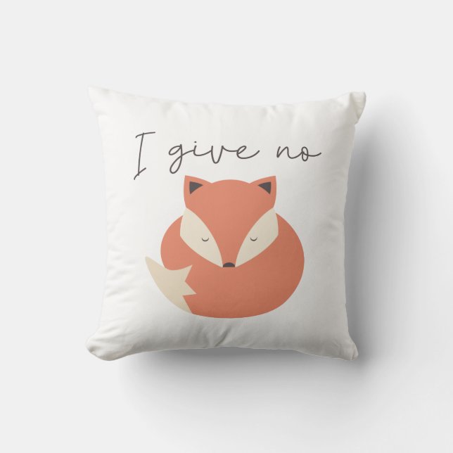 I Ge No Fox Kudde (Framsida)
