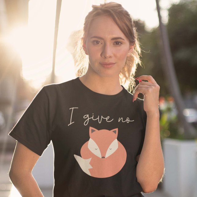 I Ge No Fox T Shirt (Skapare uppladdad)