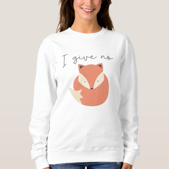 I Ge No Fox T Shirt (Framsida)