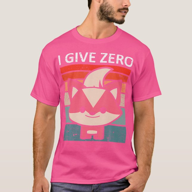I Ge Zero Fox Fox T Shirt (Framsida)