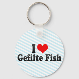 I Gefiltfisk i Kärlek Nyckelring