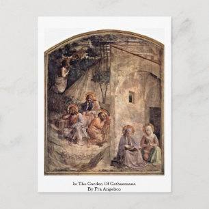 I Gethsemane-Garden av Fra Angelico Vykort