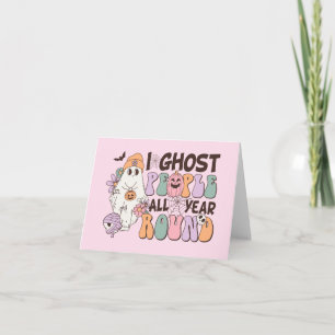 I Ghost People Halloween Inbjudan