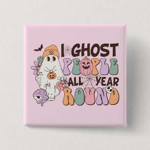 I Ghost People Halloween Knapp