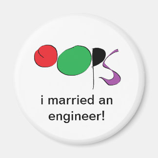 i gift med ingenjör magnet