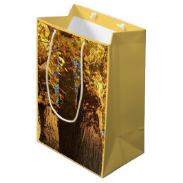 I glöden av Golden Maple-Löv -