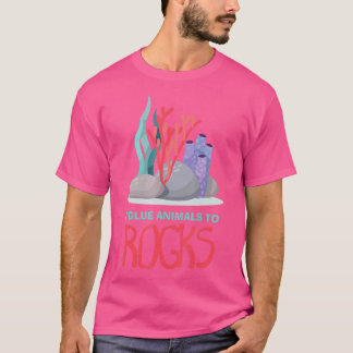 I Glue Animals To Rocks Aquarium Aquarist Fish Fsh T Shirt