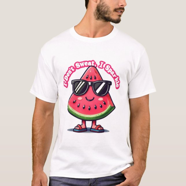 I Gnistra - Cute & Confident, sommarcitat T Shirt (Framsida)