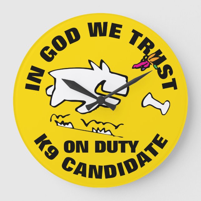 I GOD FÖRTROENDE. STOR KLOCKA (Framsida)