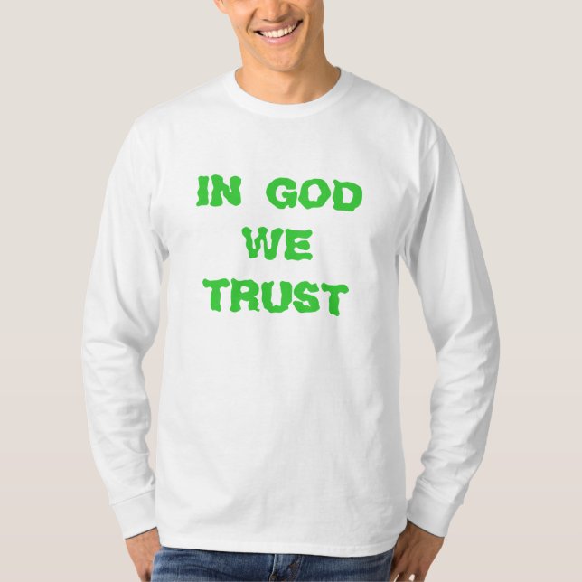 I GOD FÖRTROENDE. TRÖJA (Framsida)