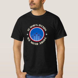 I GOD'S HÄNDER SÅG VI OVAN PATRIOTIK T SHIRT