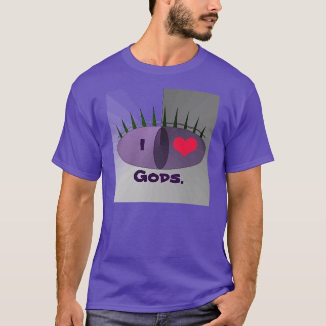 I ❤️ GODS. T-SHIRT (Framsida)