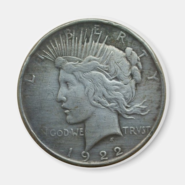 I GOD's trust - mynningen 1922 Magnet (Framsidan)