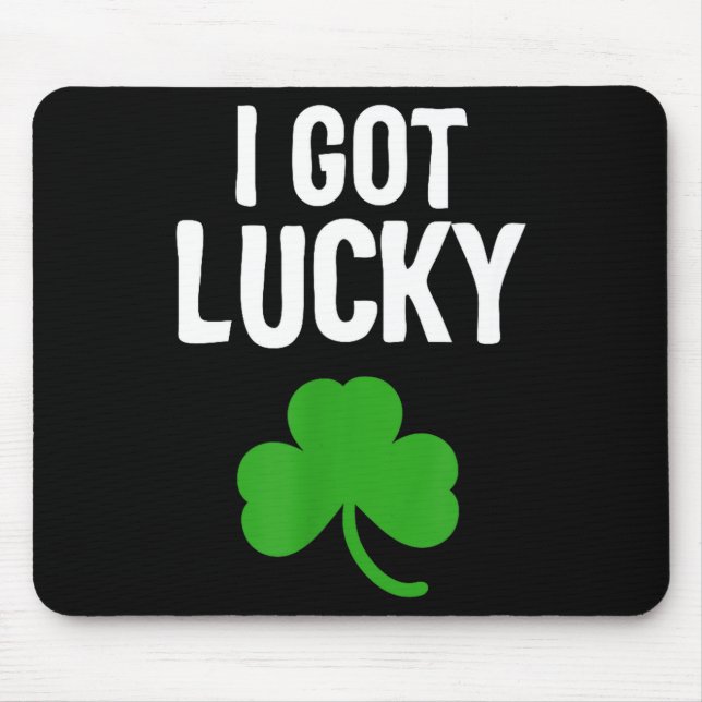 I Got Lucky Dad St Patricks Day Pregnancy Announce Musmatta (Framsidan)