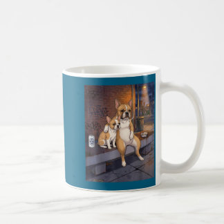 I Got That Dog In Me Funny French Bulldog Smoking  Kaffemugg