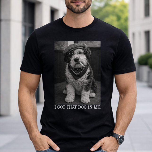 I Got That Dog In Me Funny Sheepadoodle Photo T Shirt (Skapare uppladdad)