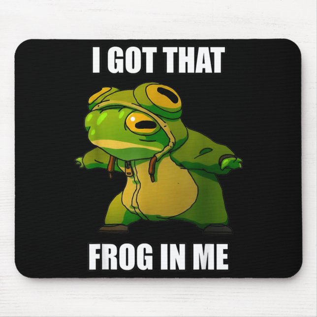 I Got That Frog In Me  Musmatta (Framsidan)