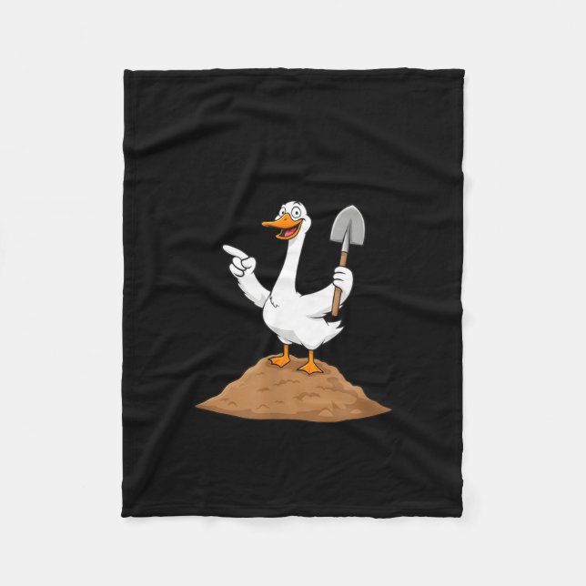 I Got You, A Shovel, Since You're Always Digging H Fleecefilt (Framsidan)